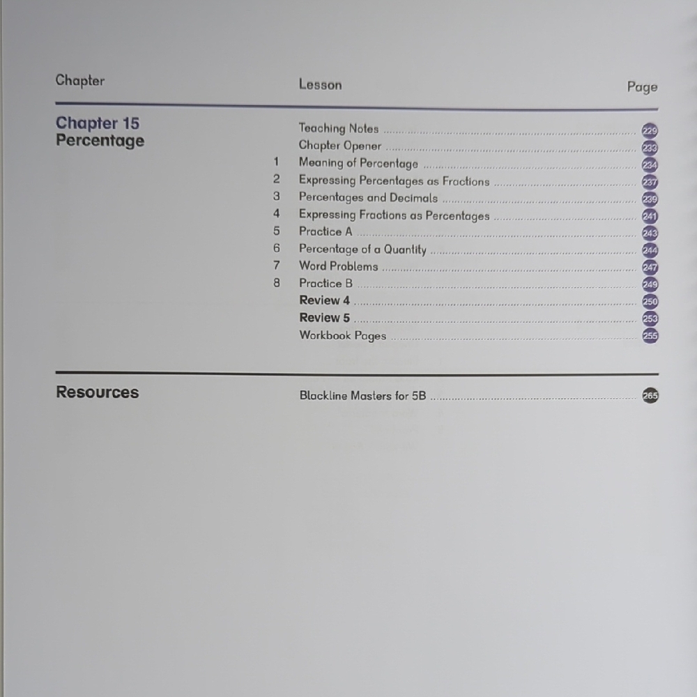 Dimensions Math Teacherâs Guide 5B - Picture 9 of 10